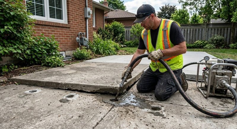 Concrete Settlement Repair in Denver, CO