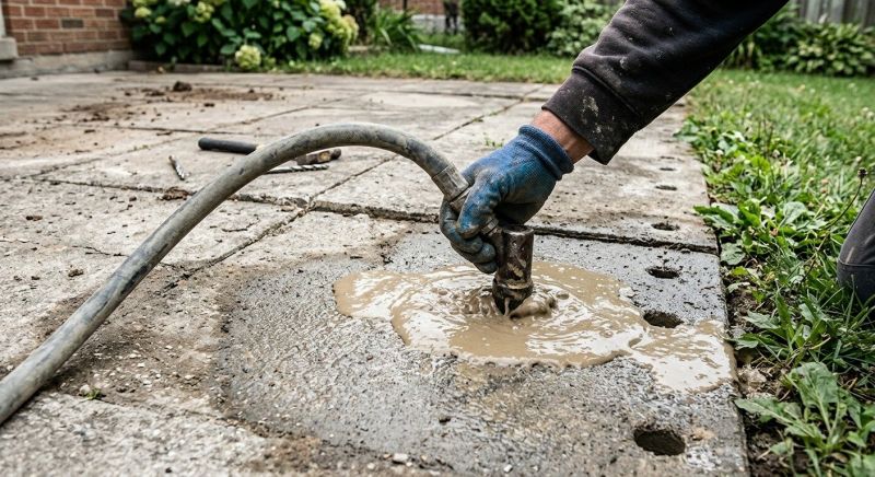 Pressure Grouting in West Des Moines, IA